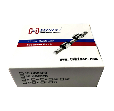Hisec 15/20/25/30/34/45 Bloque de precisión deslizante de guías lineales con rodamiento