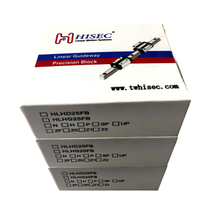 Hisec Original CNC carril guía lineal rodamiento guías lineales deslizante bloque de precisión 2