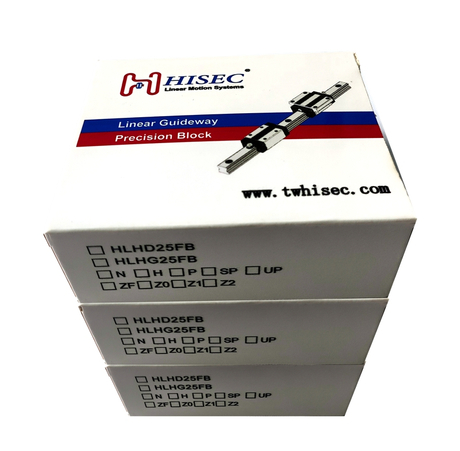 Hisec Original CNC carril guía lineal rodamiento guías lineales deslizante bloque de precisión 2